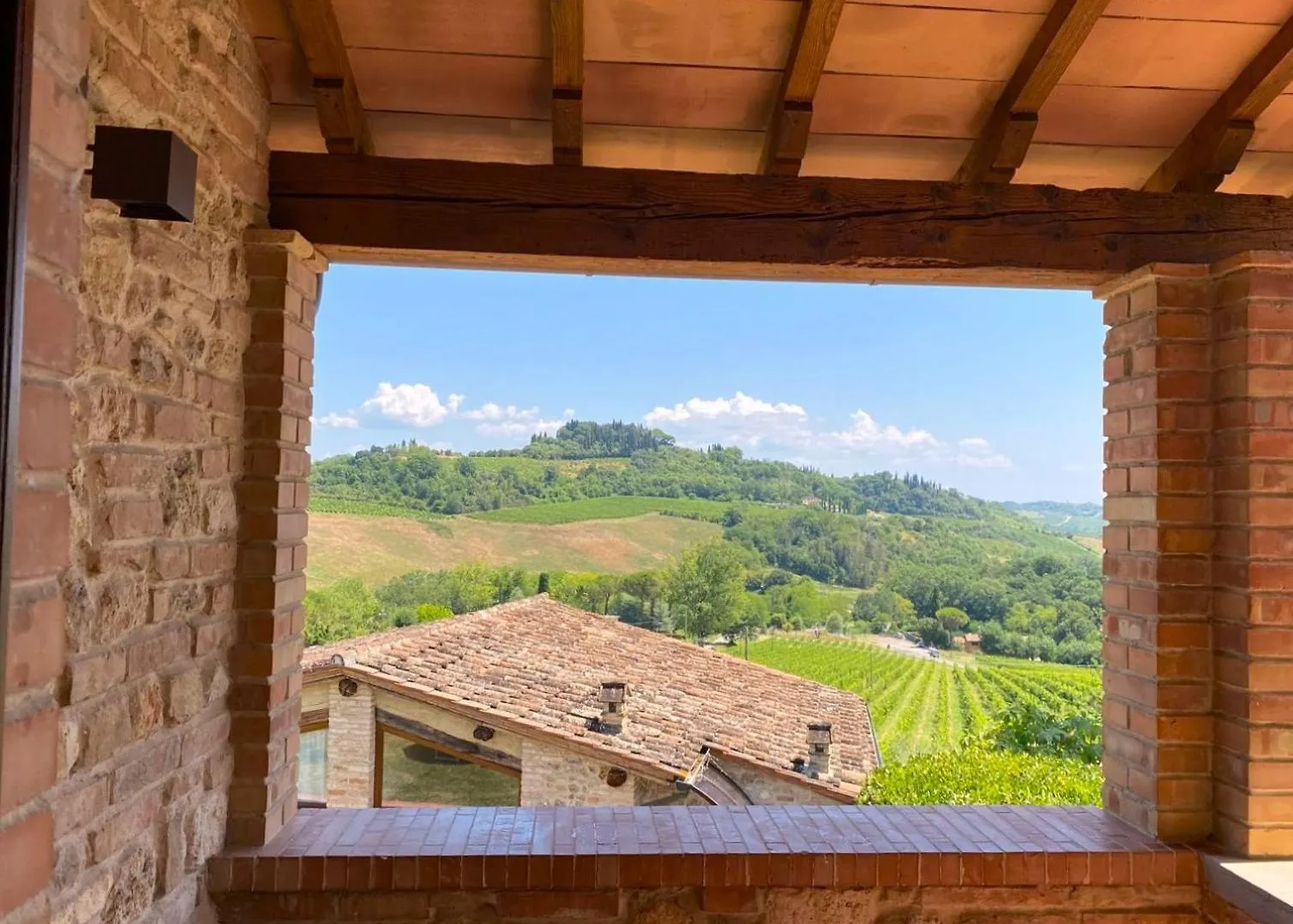Séjour à la ferme Tenuta Sovestro San Gimignano Italie